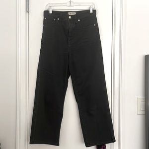 Madewell Slim Wide Leg Jean Indigo Wash